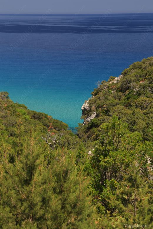 Vista dalla deviazione Grotte del bue marino