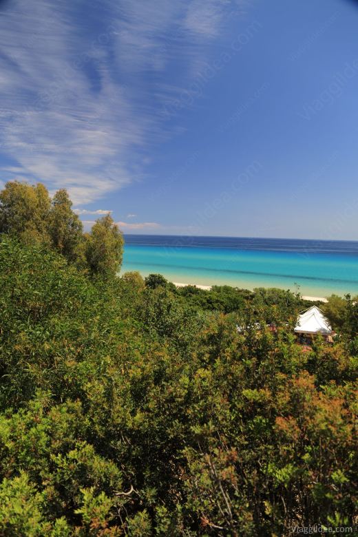Vista su Costa Rei