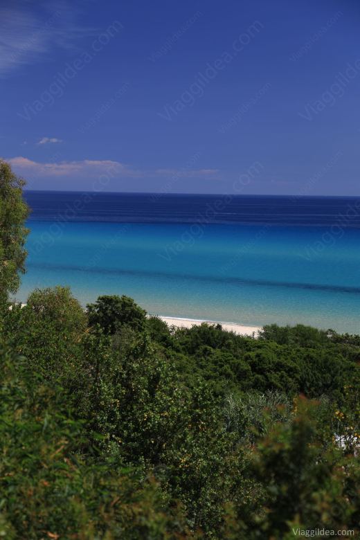 Vista su Costa Rei