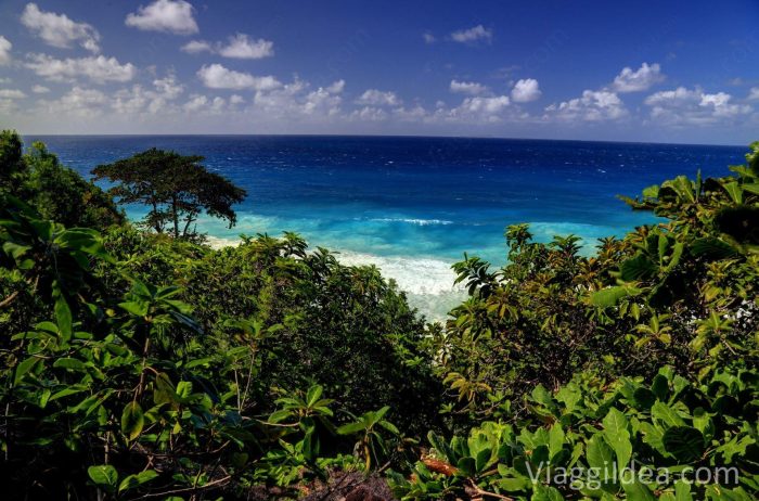 View of Petite Anse - La Digue